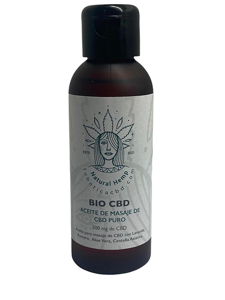 aceite de masaje de cbd