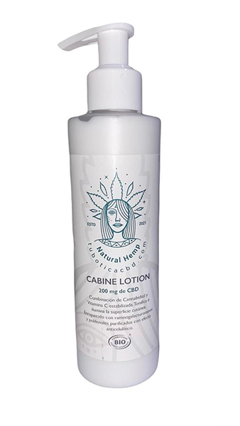 loción CBD Cabine